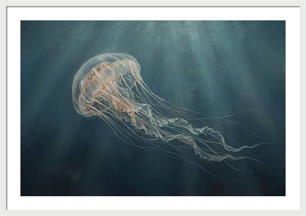 Jellyfish In Ethereal Depths