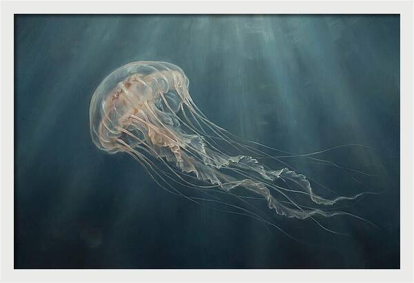 Jellyfish In Ethereal Depths