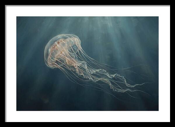 Jellyfish In Ethereal Depths