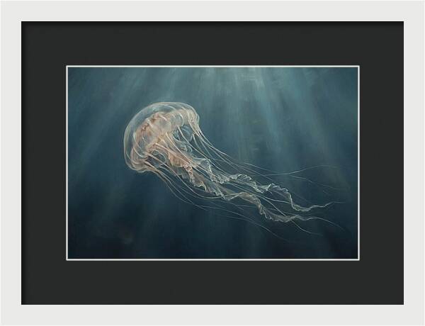 Jellyfish In Ethereal Depths