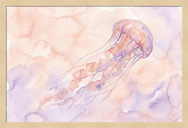 Jellyfish In Soft Hues