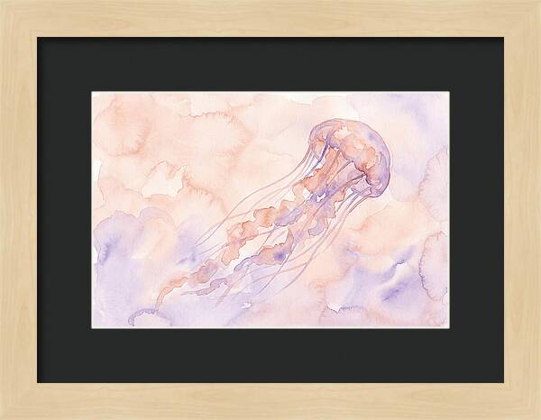 Jellyfish In Soft Hues