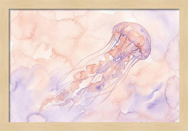 Jellyfish In Soft Hues