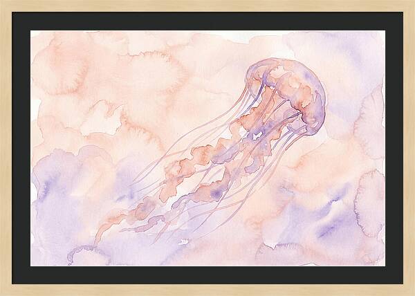 Jellyfish In Soft Hues