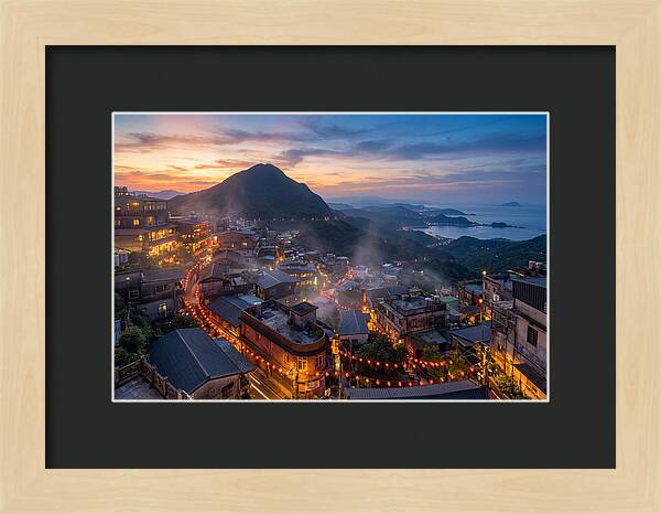 Jiufen At Blue Hour