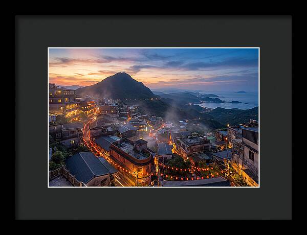 Jiufen At Blue Hour