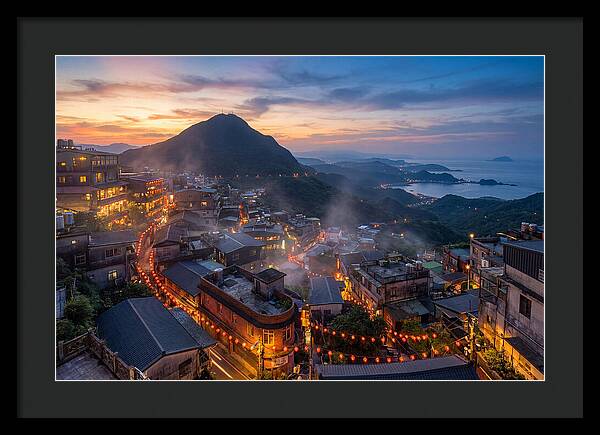 Jiufen At Blue Hour