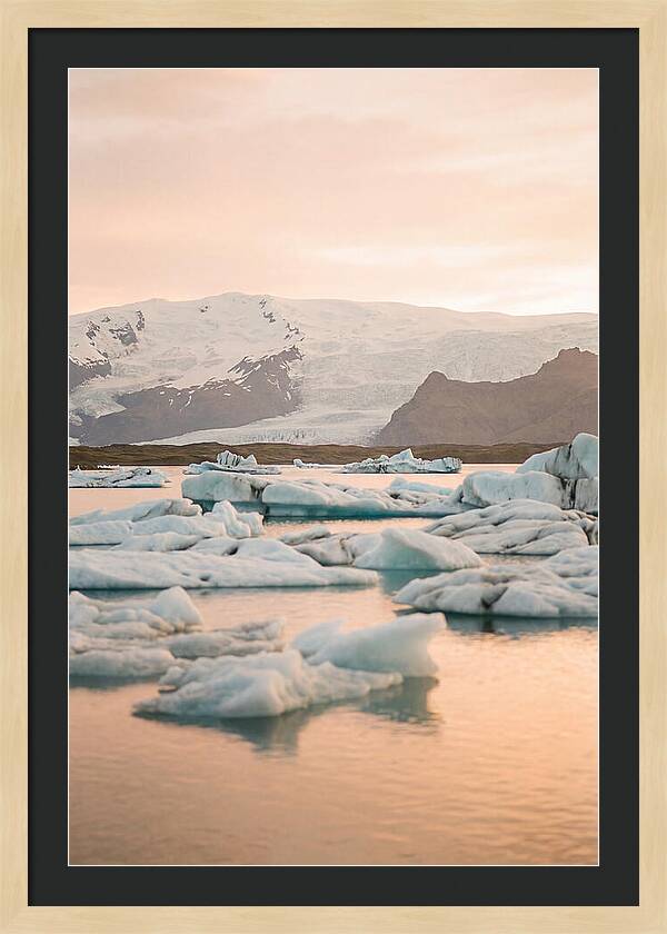Jkulsrln Ice Reflections