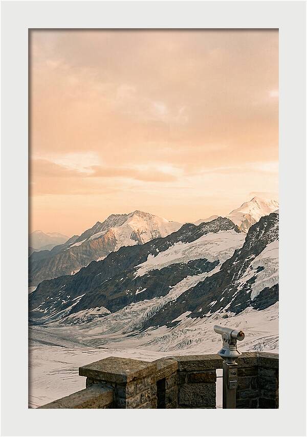 Jungfraujoch Glacier Serenity