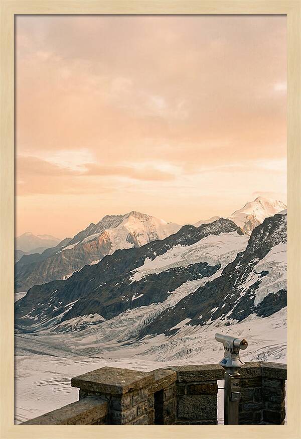 Jungfraujoch Glacier Serenity
