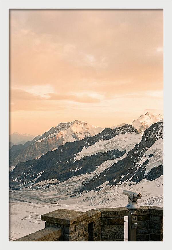 Jungfraujoch Glacier Serenity