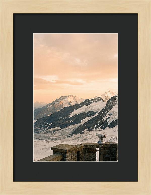 Jungfraujoch Glacier Serenity