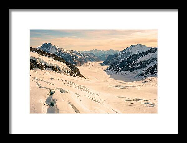 Jungfraujoch Ice Expanse