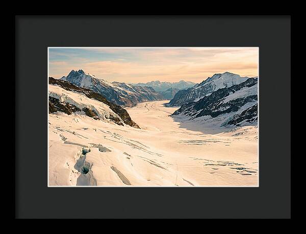 Jungfraujoch Ice Expanse