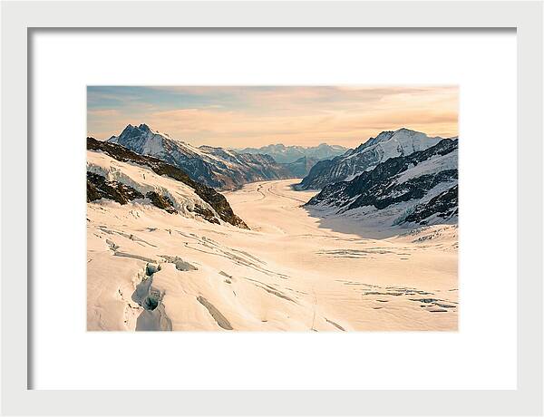 Jungfraujoch Ice Expanse
