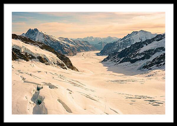 Jungfraujoch Ice Expanse
