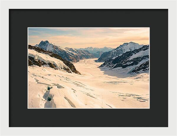 Jungfraujoch Ice Expanse
