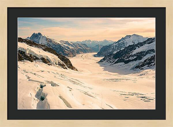 Jungfraujoch Ice Expanse
