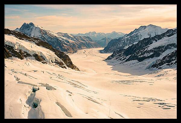 Jungfraujoch Ice Expanse
