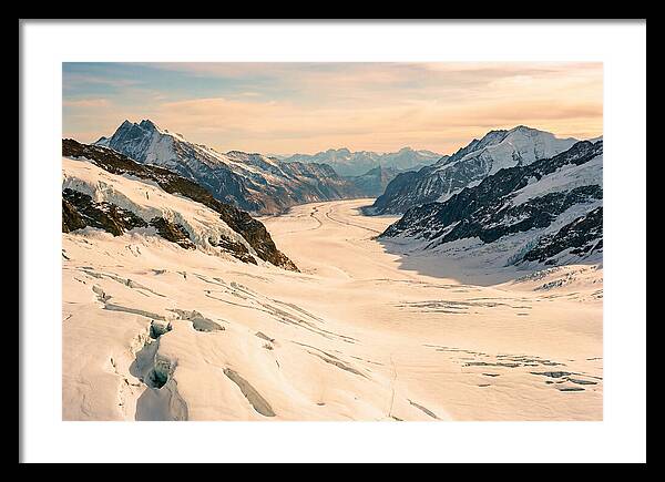Jungfraujoch Ice Expanse