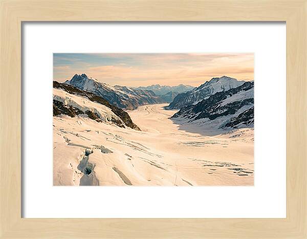 Jungfraujoch Ice Expanse