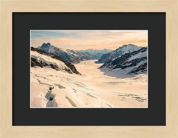 Jungfraujoch Ice Expanse