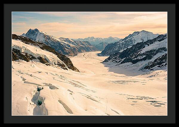 Jungfraujoch Ice Expanse