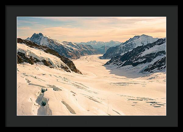 Jungfraujoch Ice Expanse