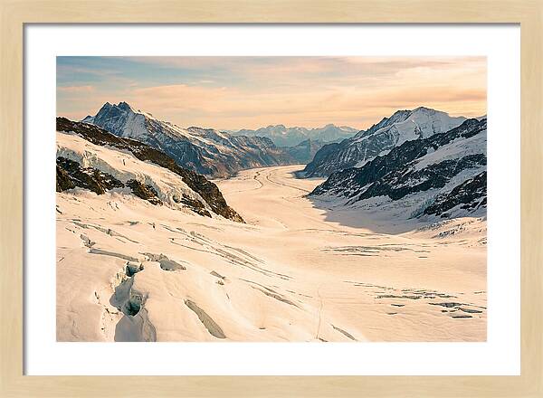 Jungfraujoch Ice Expanse