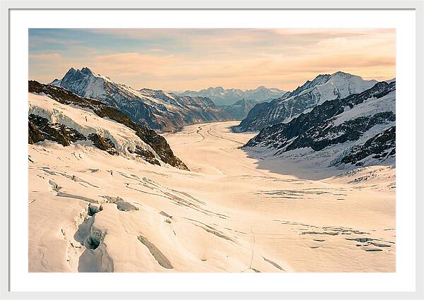 Jungfraujoch Ice Expanse