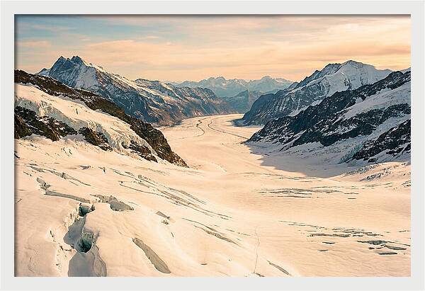 Jungfraujoch Ice Expanse