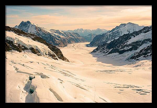 Jungfraujoch Ice Expanse