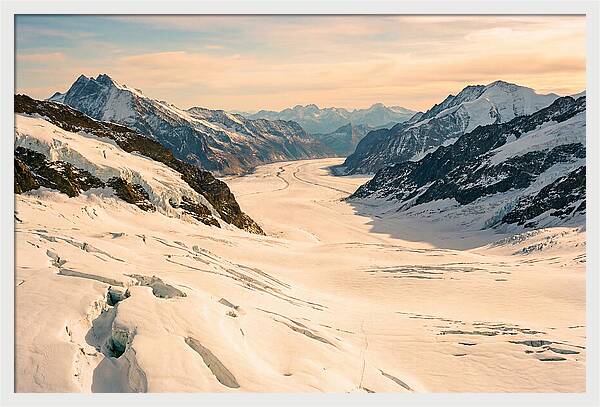 Jungfraujoch Ice Expanse