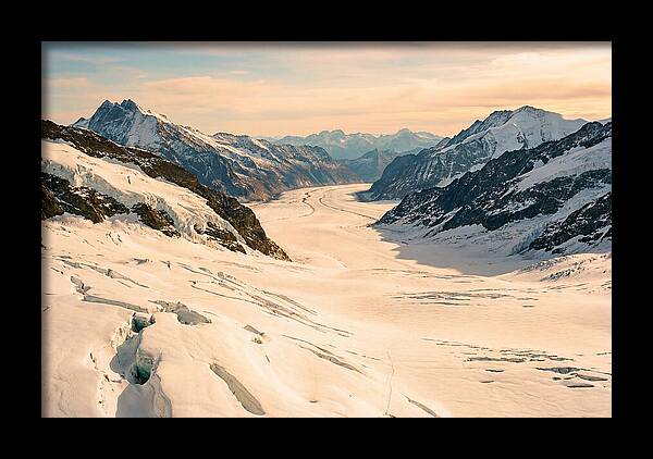 Jungfraujoch Ice Expanse