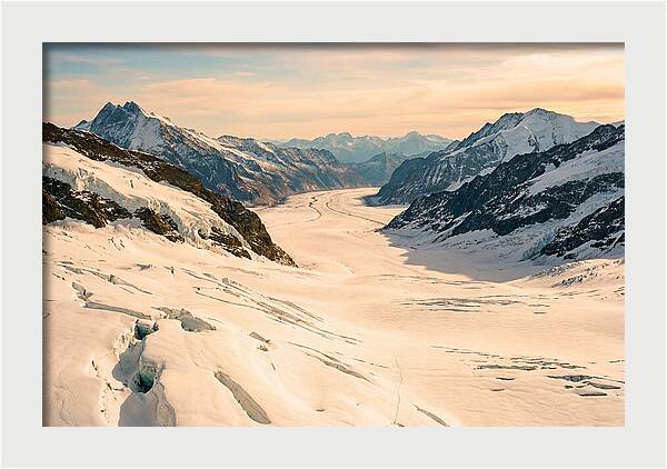 Jungfraujoch Ice Expanse