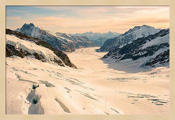 Jungfraujoch Ice Expanse
