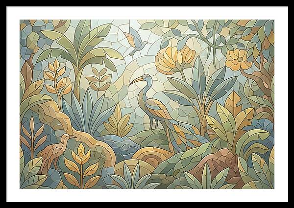 Jungle Mosaic Serenity
