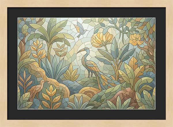 Jungle Mosaic Serenity