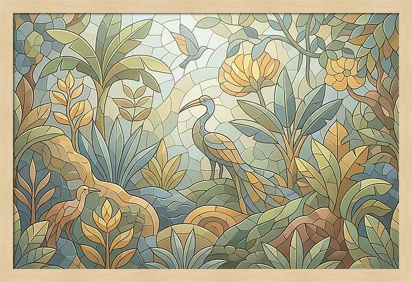 Jungle Mosaic Serenity