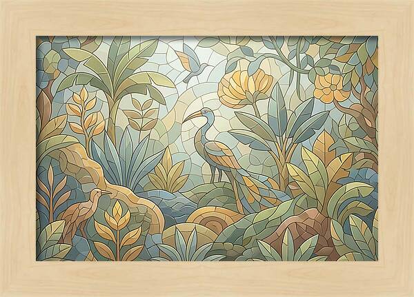 Jungle Mosaic Serenity