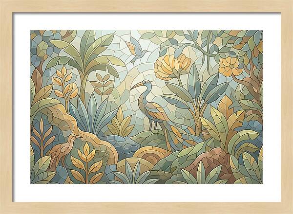 Jungle Mosaic Serenity