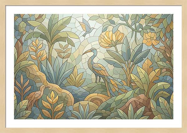 Jungle Mosaic Serenity
