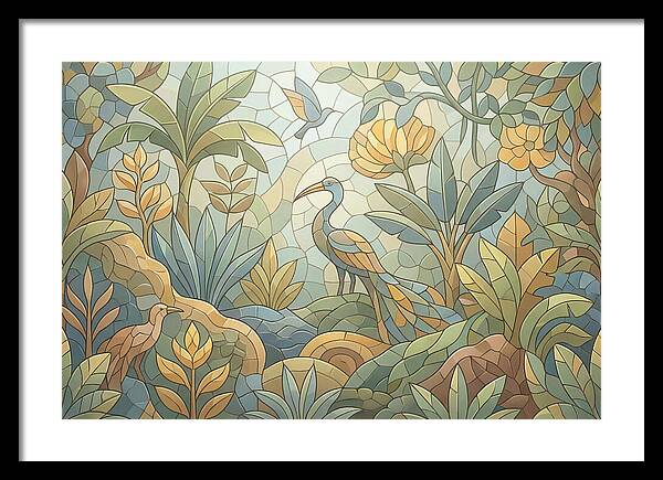 Jungle Mosaic Serenity