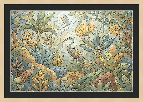 Jungle Mosaic Serenity