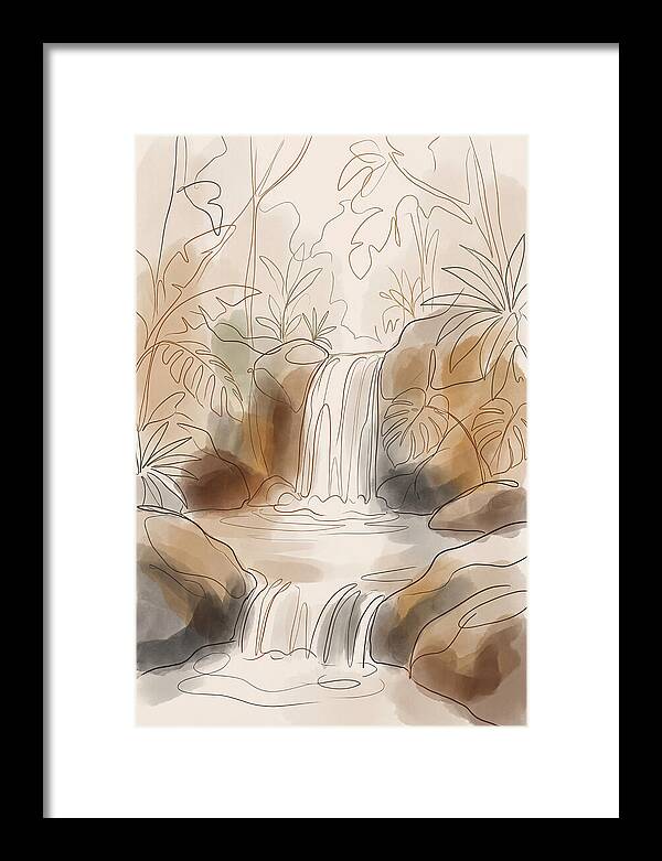 Jungle Waterfall Serenity