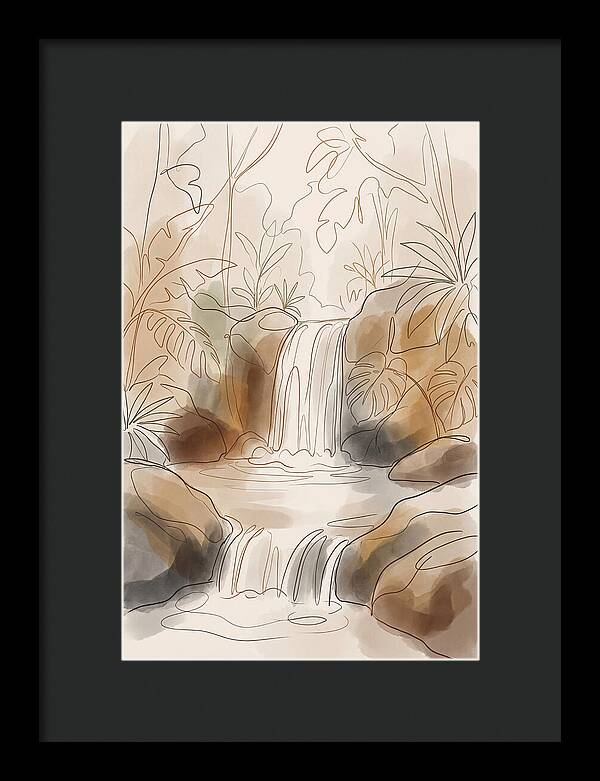 Jungle Waterfall Serenity