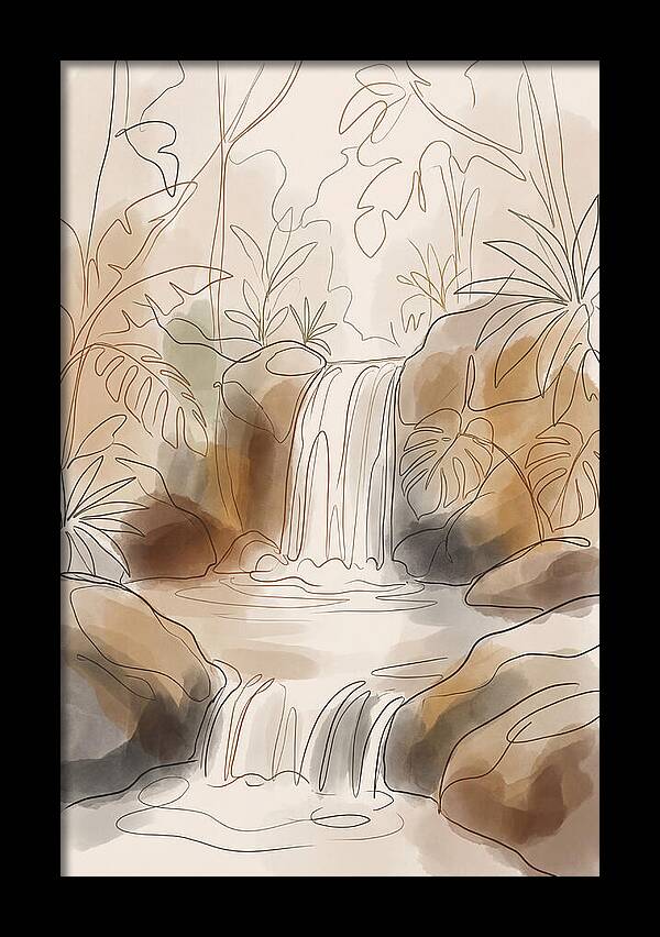 Jungle Waterfall Serenity