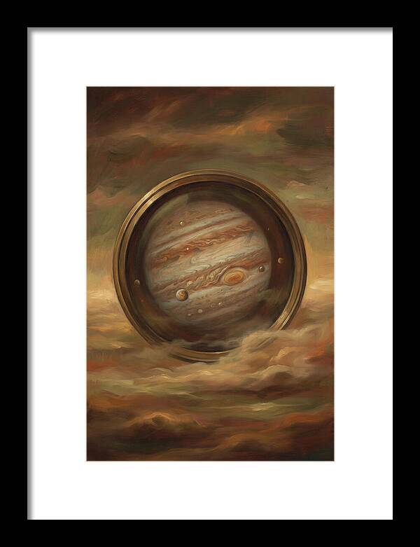 Jupiter Through Celestial Lens