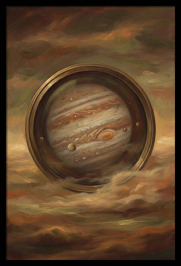 Jupiter Through Celestial Lens