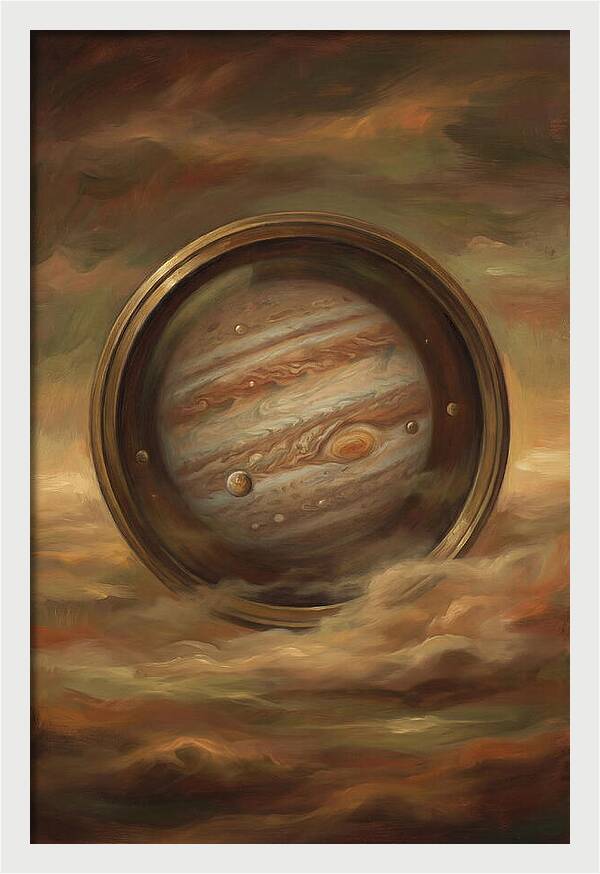 Jupiter Through Celestial Lens